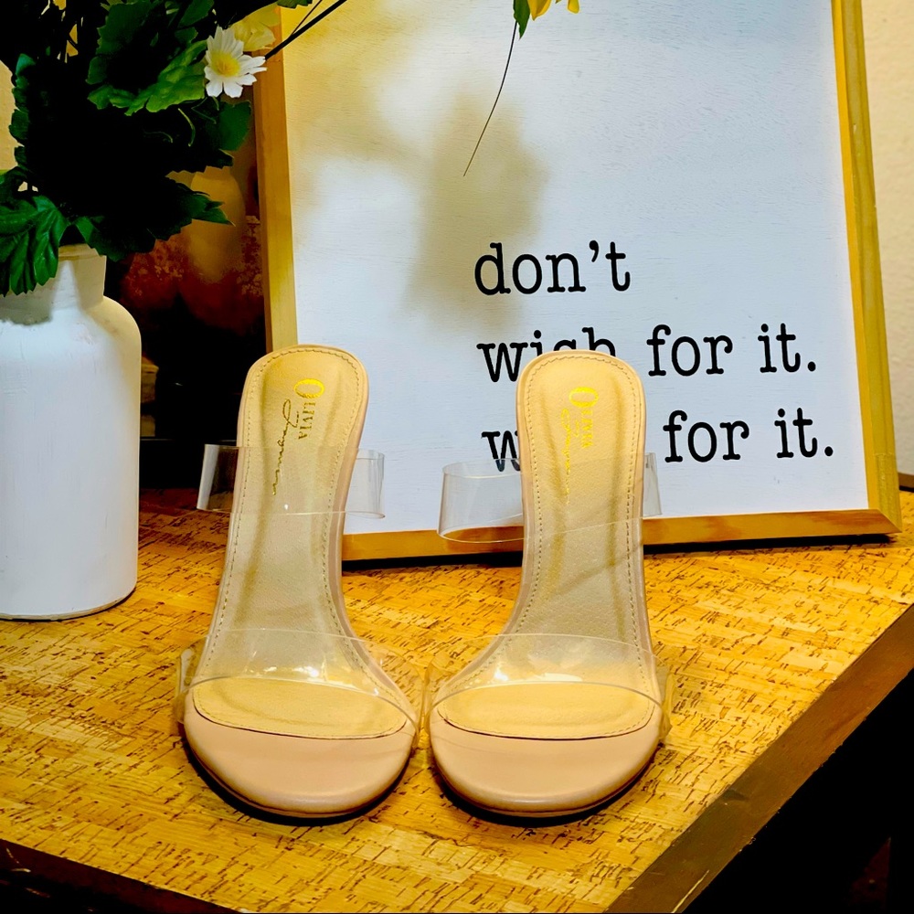 Clear Heels